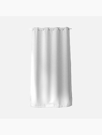 Tenda oscurante liscia con 8 occhielli