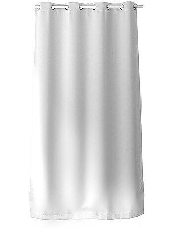 Tenda oscurante liscia con 8 occhielli