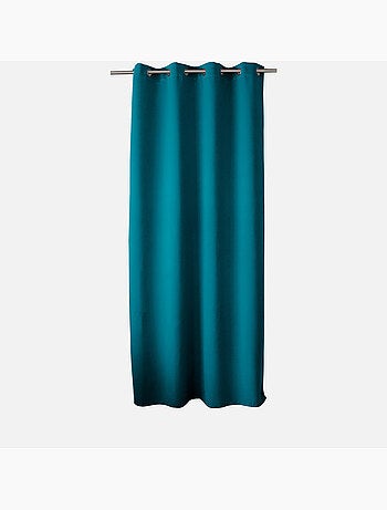 Tenda oscurante liscia con 8 occhielli