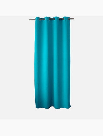 Tenda oscurante liscia con 8 occhielli