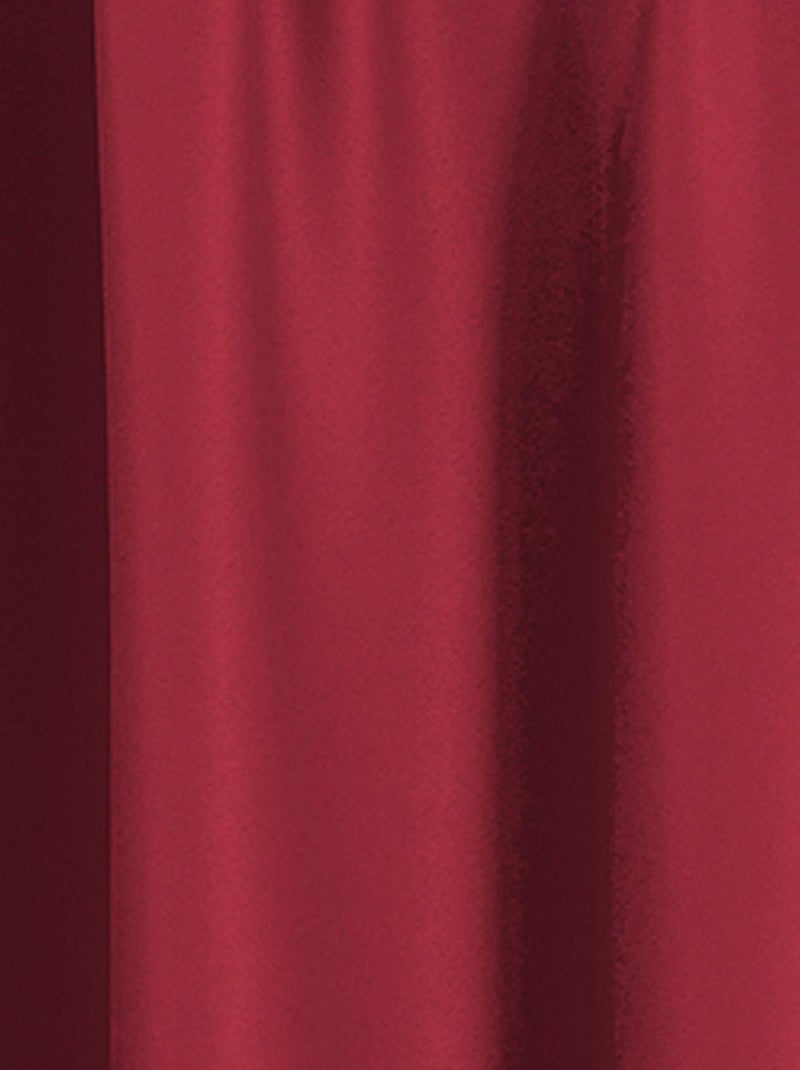 Tenda oscurante liscia di grande larghezza Rosso - Kiabi
