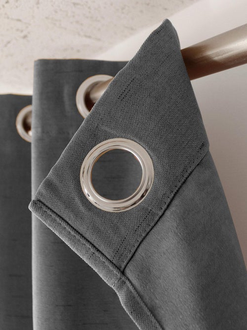 Tenda oscurante liscia e filettata - Kiabi