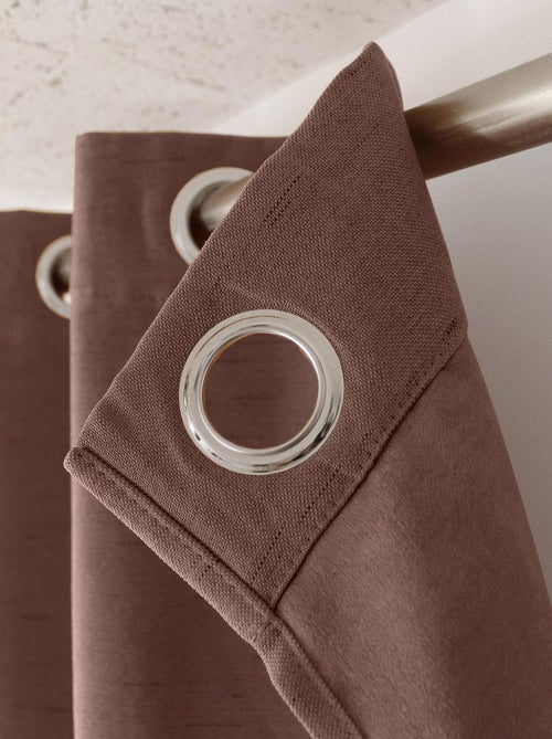 Tenda oscurante liscia e filettata - Kiabi