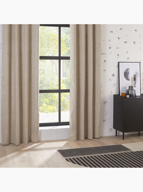 Tenda oscurante pio beige 140x260cm - Kiabi Tenda oscurante pio beige 140x260cm - Kiabi