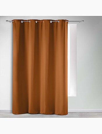 Tenda oscurante semplice con occhielli
