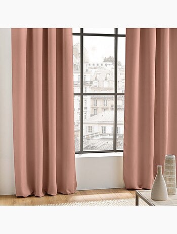 Tenda oscurante semplice con occhielli