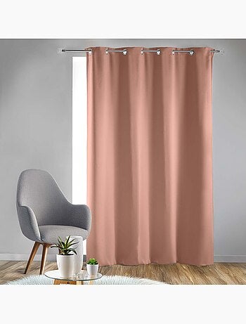 Tenda oscurante semplice con occhielli