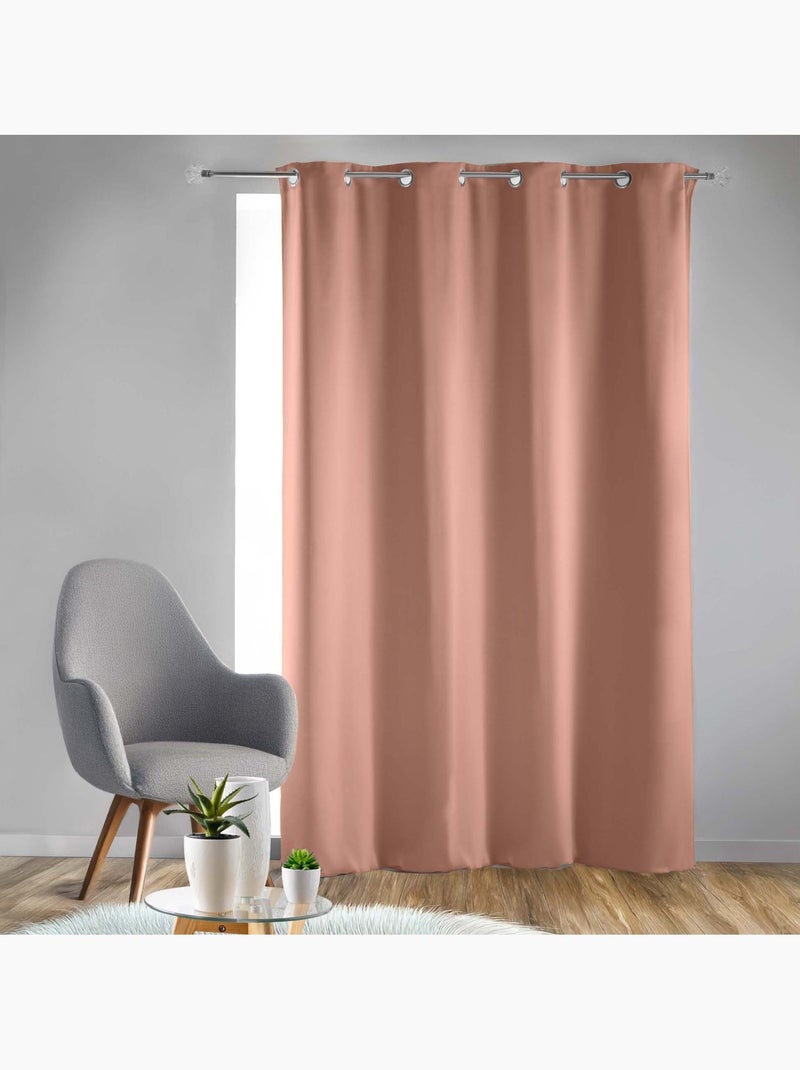Tenda oscurante semplice con occhielli Rosa lampone - Kiabi