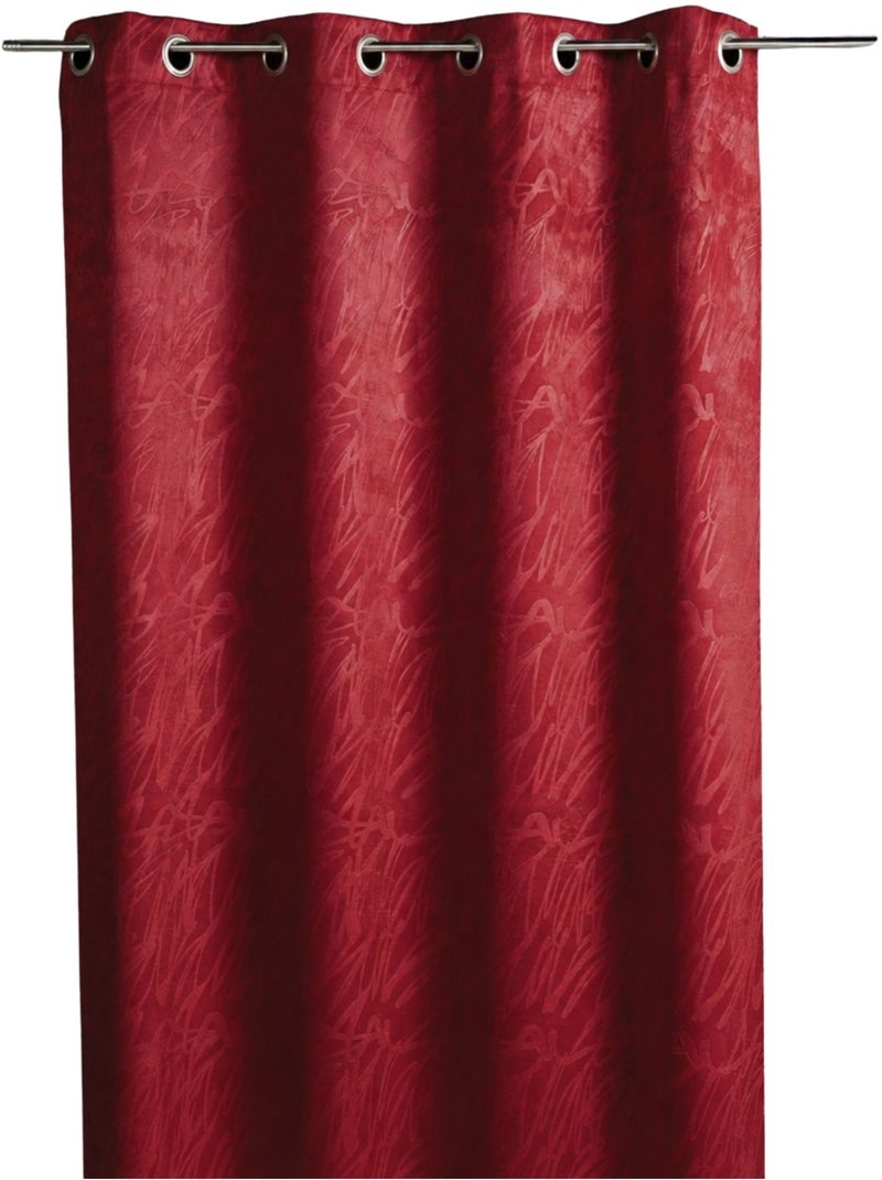 Tenda oscurante stampata e pronta per l'installazione Rosso - Kiabi