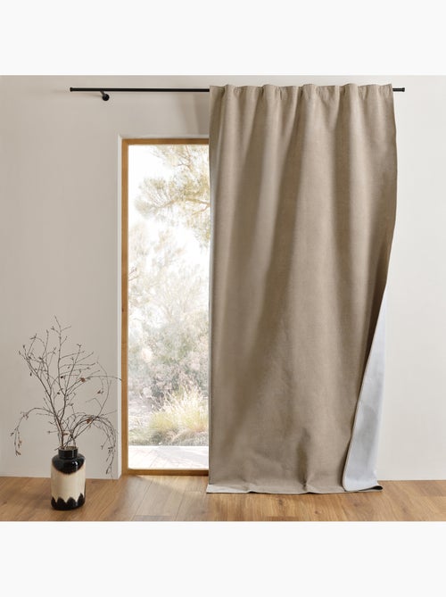 Tenda oscurante termica a 3 strati con triplo sistema di fissaggio - Kiabi