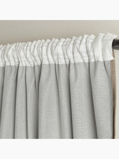 Tenda oscurante termica a 3 strati con triplo sistema di fissaggio - Kiabi