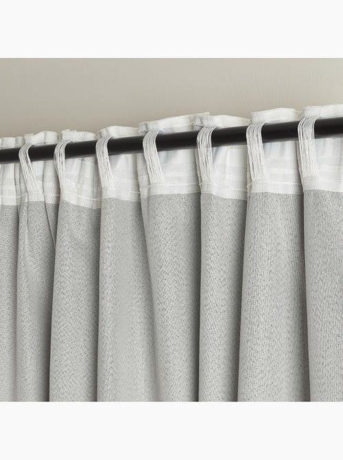 Tenda oscurante termica a 3 strati con triplo sistema di fissaggio - Kiabi