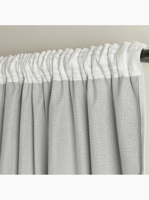 Tenda oscurante termica a 3 strati con triplo sistema di fissaggio - Kiabi