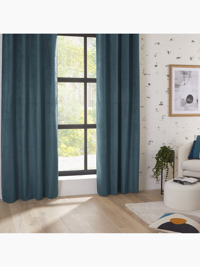 Tenda oscurante thea blu egeo 140x260cm Blu scuro - Kiabi