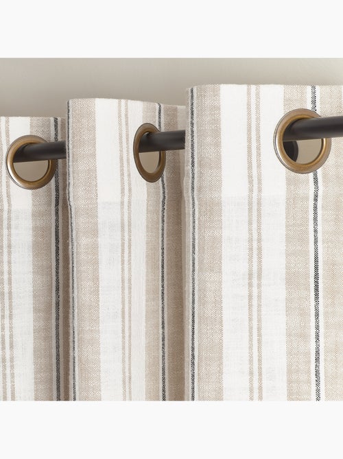 Tenda paravento in cotone fiammato a righe - Kiabi