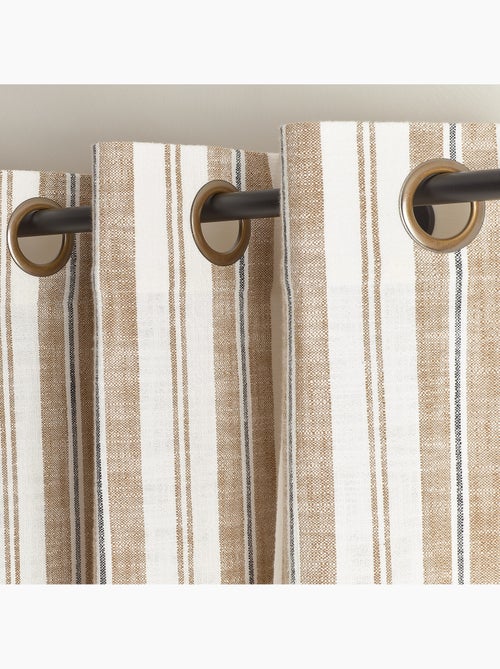 Tenda paravento in cotone fiammato a righe - Kiabi