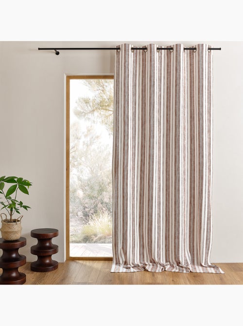 Tenda paravento in cotone fiammato a righe - Kiabi