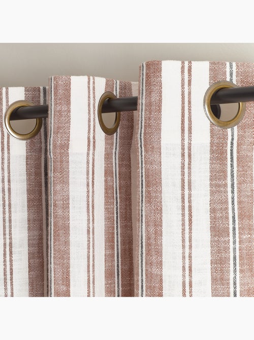 Tenda paravento in cotone fiammato a righe - Kiabi