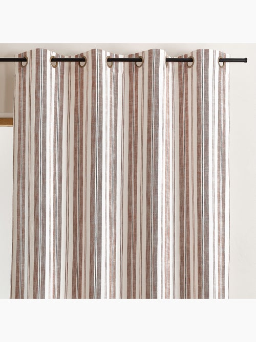 Tenda paravento in cotone fiammato a righe - Kiabi