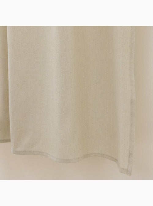Tenda paravento in policotone con passanti e nappe - Kiabi Tenda paravento in policotone con passanti e nappe - Kiabi