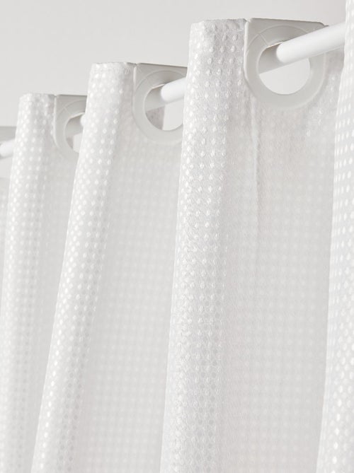 Tenda per doccia effetto goffrato 180 X 200 cm - Kiabi