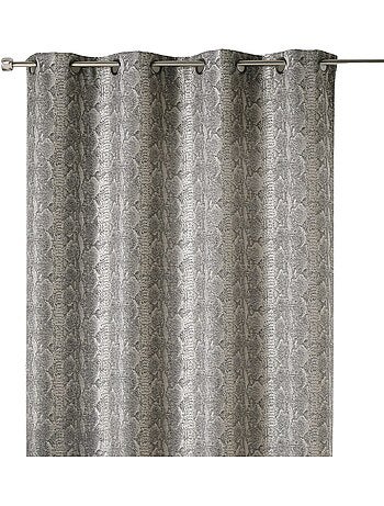 Tenda pesante in jacquard con motivo a serpente