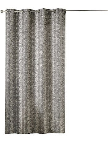 Tenda pesante in jacquard con motivo a serpente