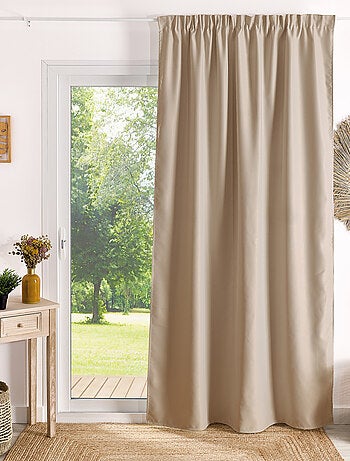 Tenda plissettata oscurante ignifuga M1