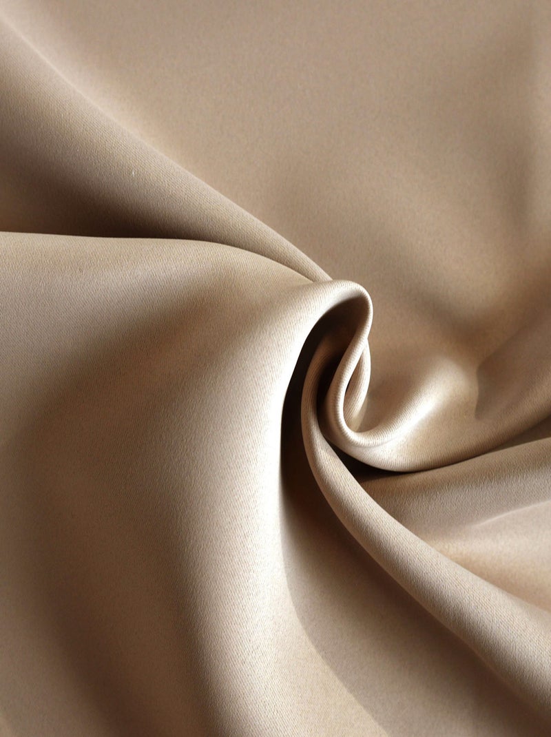 Tenda plissettata oscurante ignifuga M1 Beige - Kiabi
