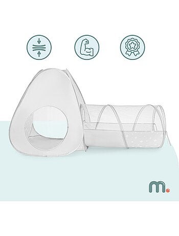 Tenda pop-up 2-in-1 mamabrum per bambini – tipi e tunnel da gioco dai 3 anni