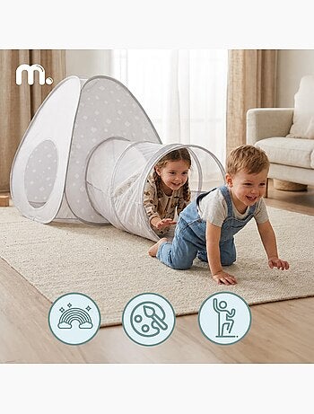 Tenda pop-up 2-in-1 mamabrum per bambini – tipi e tunnel da gioco dai 3 anni