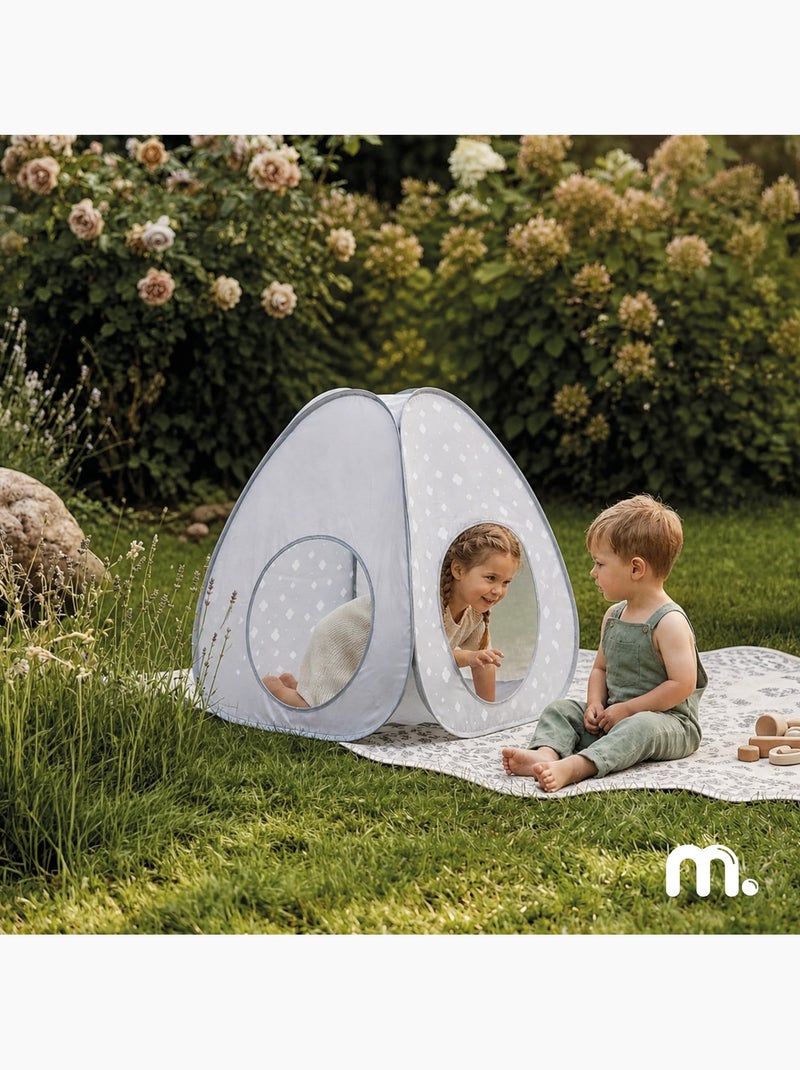 Tenda pop-up 2-in-1 mamabrum per bambini – tipi e tunnel da gioco dai 3 anni Grigio - Kiabi