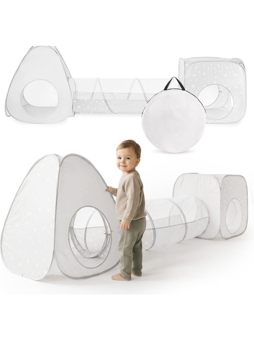 Tenda pop-up 3-in-1 mamabrum per bambini – percorso gioco modulabile con tunnel dai 3 anni - Kiabi