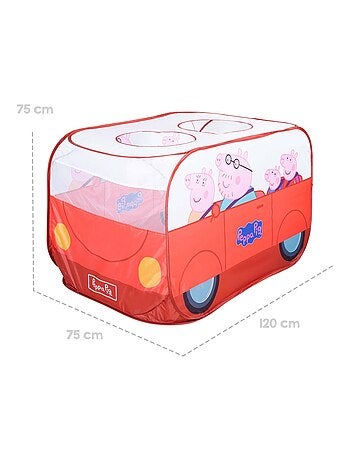 Tenda pop‑up a forma di auto per bambini "Peppa Pig" – ROBA