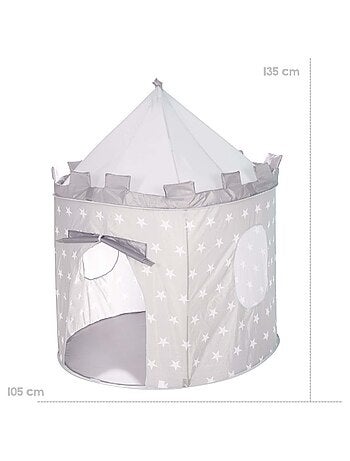 Tenda pop‑up castello stellato + borsa "Little Stars" – ROBA
