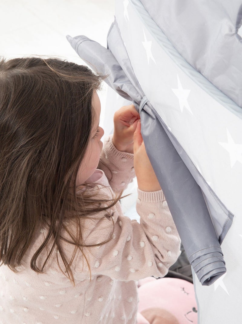Tenda pop‑up castello stellato + borsa "Little Stars" – ROBA Grigio bianco - Kiabi