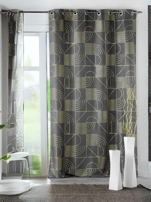 Tenda schermante con motivo metallico - Kiabi