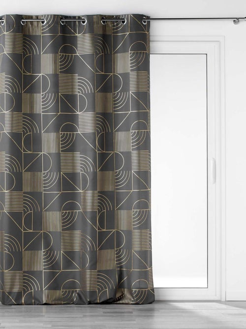 Tenda schermante con motivo metallico - Kiabi