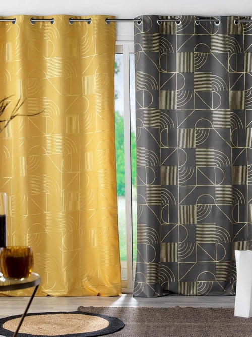 Tenda schermante con motivo metallico - Kiabi