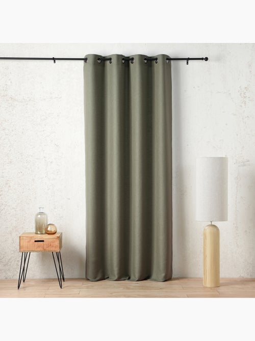Tenda schermata con occhielli in polilina satinata - Kiabi