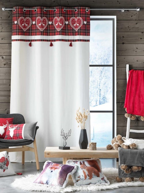 Tenda schermata con rivestimento a scacchiera - Kiabi