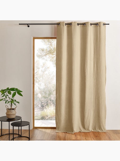 Tenda schermata in garza di cotone con occhielli - Kiabi