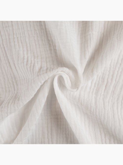 Tenda schermata in garza di cotone con occhielli - Kiabi