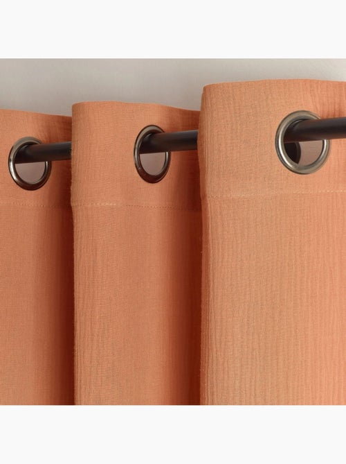 Tenda schermata in garza di cotone con occhielli - Kiabi