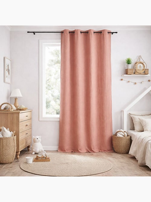 Tenda schermata in garza di cotone con occhielli - Kiabi