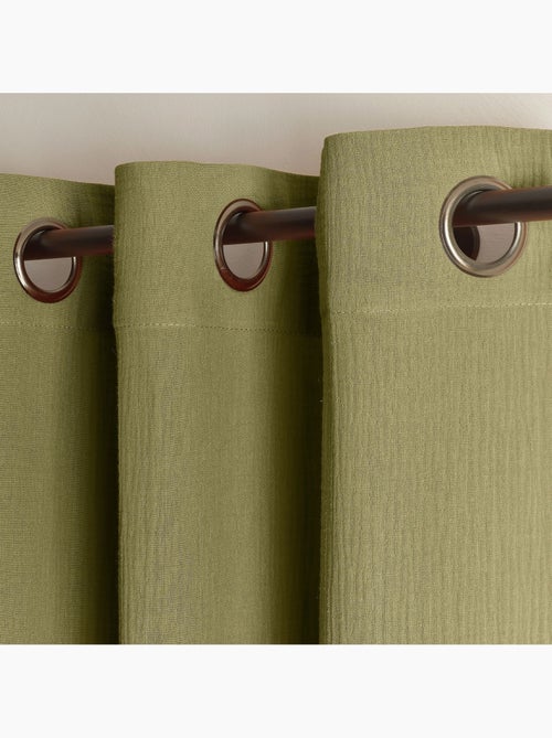 Tenda schermata in garza di cotone con occhielli - Kiabi