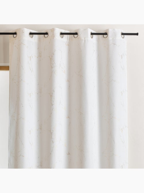 Tenda serigrafica effetto marmo - Kiabi