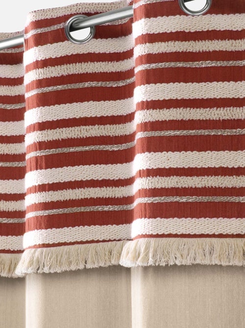 Tenda superiore con tessuto e frange - Kiabi