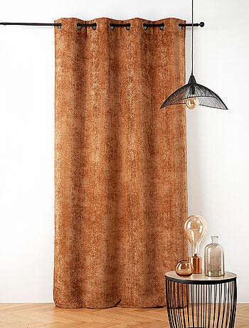 Tenda termica e fonoassorbente effetto ciniglia satinata