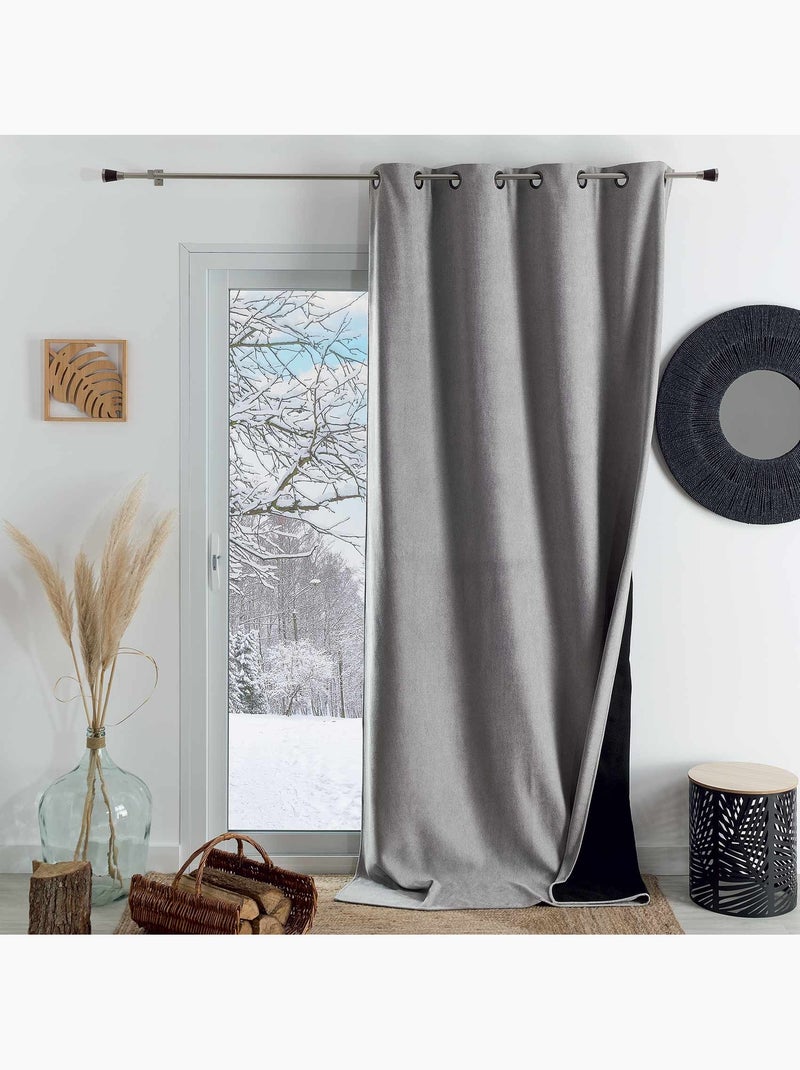 Tenda termica, fonoassorbente e semi-oscurante konfor Grigio perla - Kiabi